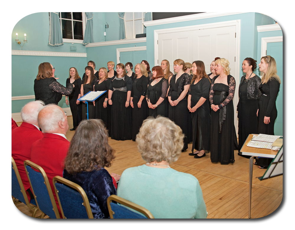 Concert of Choirs with Marham Bluebirds Choir 2014 - £1000 raised 